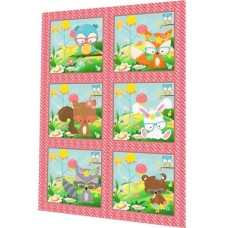 BAVLNĚNÝ PANEL - SADA 27 x 37 cm  1DG12