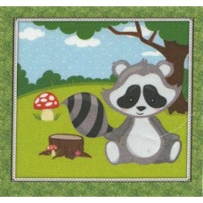 BAVLNĚNÝ PANEL - 10 x 11 cm 18RG196