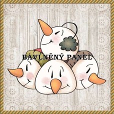 Bavlněná látka-panel A7385
