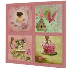 BAVLNĚNÝ PANEL - SADA 22 x 23 cm  2GS178