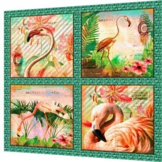 BAVLNĚNÝ PANEL - SADA 24,5 x 27 cm  2GS270