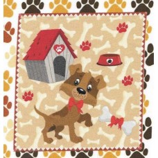 BAVLNĚNÝ PANEL - 11,5 x 12,5 cm ZP45