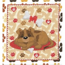 BAVLNĚNÝ PANEL - 11,5 x 12,5 cm ZP46