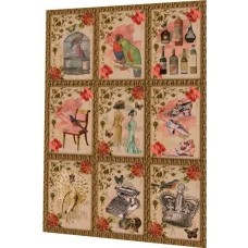 BAVLNĚNÝ PANEL - SADA 29 x 38 cm  2NS180