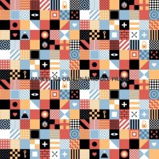 BAVLNĚNÁ LÁTKA - blok 35 X 35 cm NA OBJEDNÁVKU NMA24