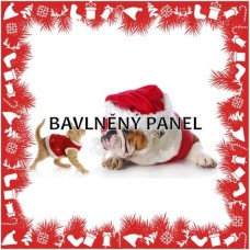 Bavlněná látka - panel DIGITÁLNÍ TISK  3VAN