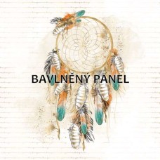 Bavlněná látka - panel DIGITÁLNÍ TISK  FC5
