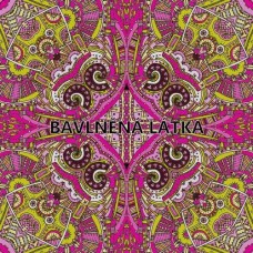 BAVLNĚNÁ LÁTKA - blok 35 X 35 cm 24v   380dbm286