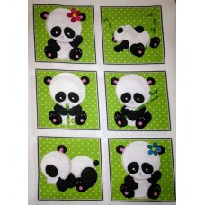 BAVLNĚNÝ PANEL - SADA 21 x 30 cm  5DG18