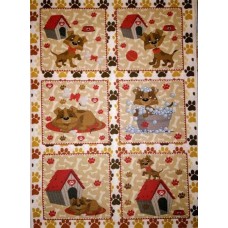 BAVLNĚNÝ PANEL - SADA 27,5 x 39,5 cm  6DG15