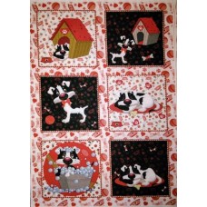 BAVLNĚNÝ PANEL - SADA 27,5 x 39,5 cm  6DG16