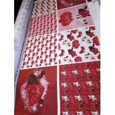 BAVLNĚNÝ PANEL - 35 x 35 cm KOLEKCE LOVE 393FC494
