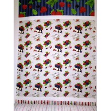 BAVLNĚNÝ PANEL - 35 x 35 cm KOLEKCE LESNÍ PLODY 417fc 