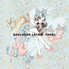 BAVLNĚNÝ PANEL - 35 x 35 cm KOLEKCE NÁKUPY 1fc27