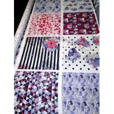 BAVLNĚNÝ PANEL-35 x 35cm KOLEKCE DÍVČÍ NÁKUPY 533FC