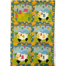BAVLNĚNÝ PANEL - SADA 21 x 30 cm  5DG49