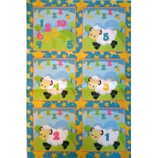 BAVLNĚNÝ PANEL - SADA 31 x 46 cm  6DG92