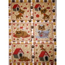 BAVLNĚNÝ PANEL - SADA 27 x 40 cm  6DG112