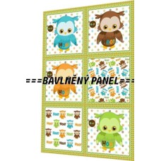 BAVLNĚNÝ PANEL - SADA 24 X 36 CM PO-29