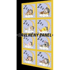 BAVLNĚNÝ PANEL - SADA 18 X 35 CM NP-47