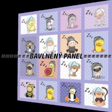 BAVLNĚNÝ PANEL - SADA 47 X 47 cm NP-6