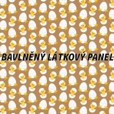 BAVLNĚNÝ PANEL - KOLEKCE NA STATKU4 - 35x35 cm 4pex32