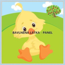 BAVLNĚNÝ PANEL - KOLEKCE NA STATKU1 - 25x25 cm 1pex12