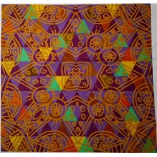 BAVLNĚNÁ LÁTKA - panel 47 X 47 cm  6MAN103