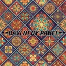 BAVLNĚNÁ LÁTKA - blok 35 X 35 cm NA OBJEDNÁVKU MAV93