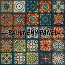 BAVLNĚNÁ LÁTKA - blok 35 X 35 cm NA OBJEDNÁVKU MAV94