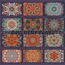 BAVLNĚNÁ LÁTKA - blok 35 X 35 cm NA OBJEDNÁVKU MAV246