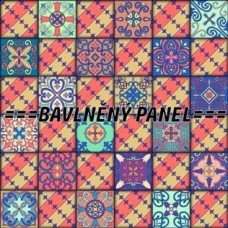 BAVLNĚNÁ LÁTKA - blok 35 X 35 cm NA OBJEDNÁVKU MAV304