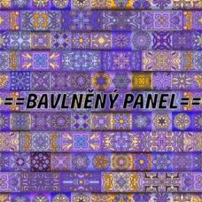 BAVLNĚNÁ LÁTKA - blok 35 X 35 cm NA OBJEDNÁVKU MAV330