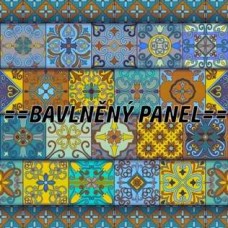 BAVLNĚNÁ LÁTKA - blok 35 X 35 cm NA OBJEDNÁVKU MAV384