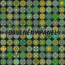 BAVLNĚNÁ LÁTKA - blok 35 X 35 cm NA OBJEDNÁVKU MAV389