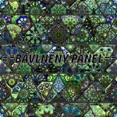 BAVLNĚNÁ LÁTKA - blok 35 X 35 cm NA OBJEDNÁVKU MAV392