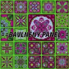 BAVLNĚNÁ LÁTKA - blok 35 X 35 cm NA OBJEDNÁVKU MAV432