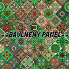 BAVLNĚNÁ LÁTKA - blok 35 X 35 cm NA OBJEDNÁVKU MAV435