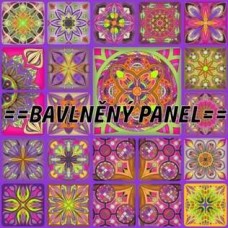 BAVLNĚNÁ LÁTKA - blok 35 X 35 cm NA OBJEDNÁVKU MAV447
