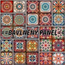 BAVLNĚNÁ LÁTKA - blok 35 X 35 cm NA OBJEDNÁVKU MAV459