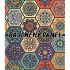 BAVLNĚNÁ LÁTKA - blok 35 X 35 cm NA OBJEDNÁVKU MAV490