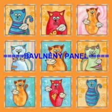 BAVLNĚNÝ PANEL  35 X 35 cm  kód 13326