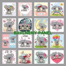 BAVLNĚNÝ PANEL - SADA 35 X 35 CM  NP-192