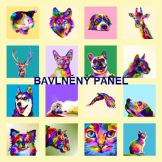 BAVLNĚNÝ PANEL 47  x 47 cm   FRES8