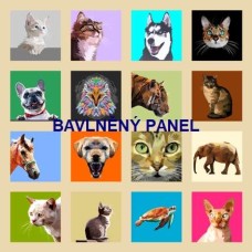 BAVLNĚNÝ PANEL 47  x 47 cm   FRES9