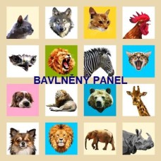BAVLNĚNÝ PANEL 47  x 47 cm   FRES10