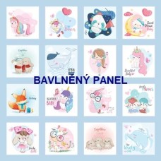 BAVLNĚNÝ PANEL 47  x 47 cm   FRES15