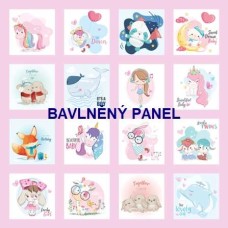 BAVLNĚNÝ PANEL 47  x 47 cm   FRES16