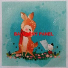 BAVLNĚNÝ PANEL DĚTSKÝ 10 x 10 cm   DOF200