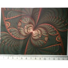 BAVLNĚNÁ LÁTKA - panel 10 x 14,5 cm  MMK596